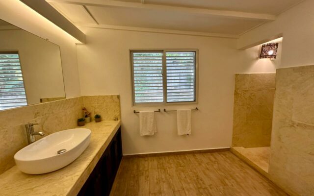 salle de bain king size.