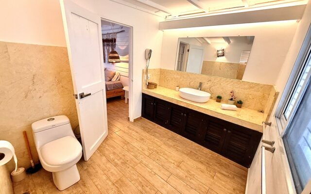 Salle de bain villa ti paradis, Las Terrenas