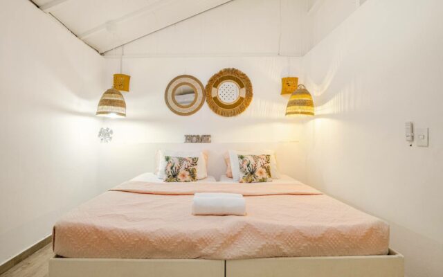 Dormitorio villa ti paradis L’as Terrenas