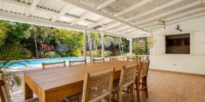 Coin à manger villa ti paradis Las Terrenas