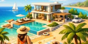 Peut-on louer une villa plusieurs mois ?
