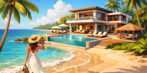 Quelle villa pour six personnes à Las Terrenas